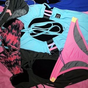 Gleen vintage pink neon bottom